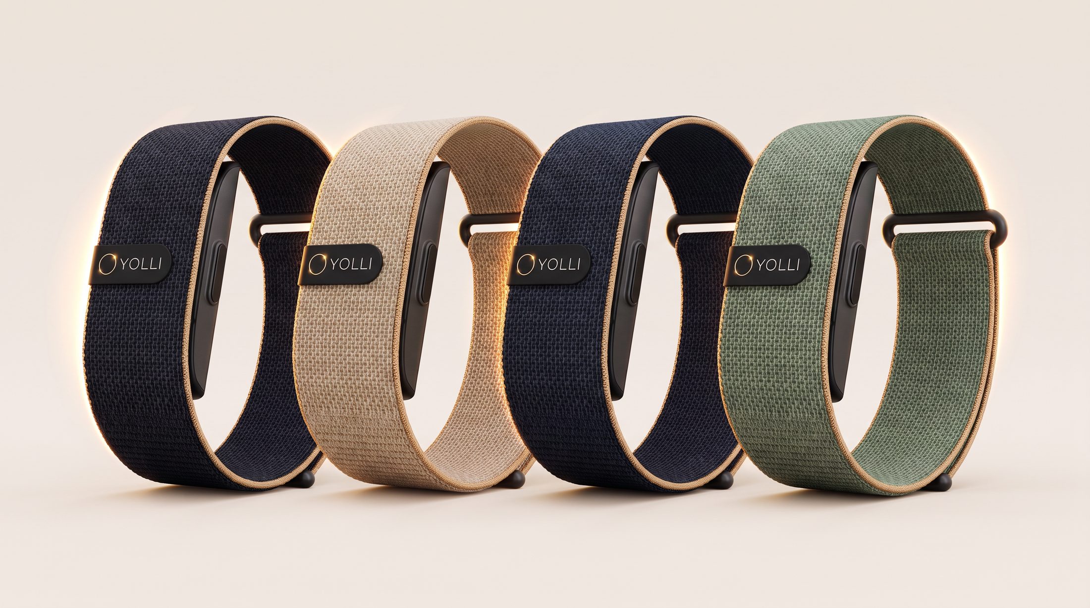 YOLLI Band en cuatro colores